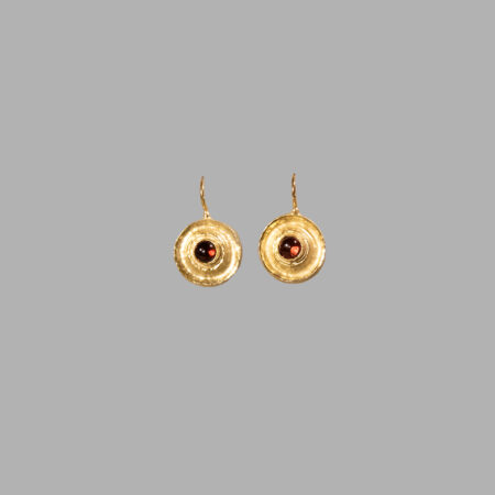 Granat-Ohrschmuck