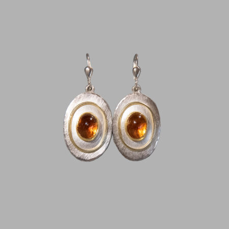 Citrin-Ohrschmuck