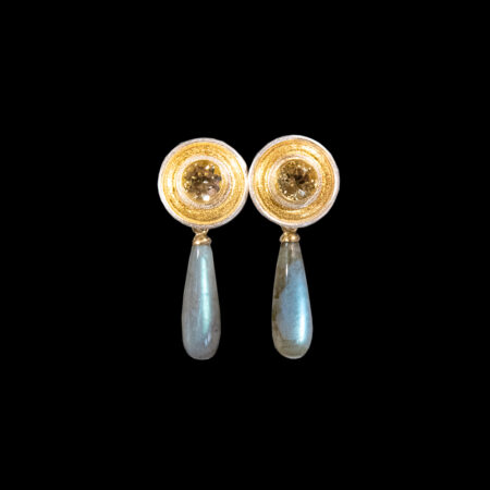 Ohrschmuck mit Lemoncitrinen