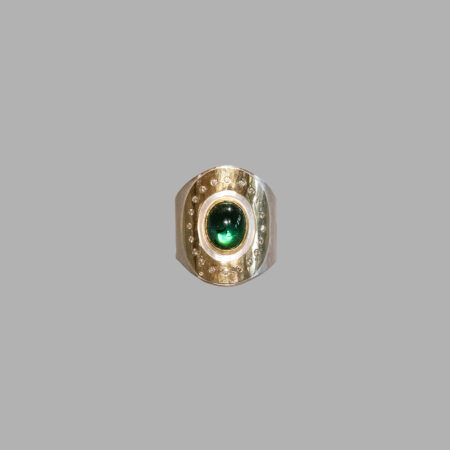 Turmalinring mit Brillanten